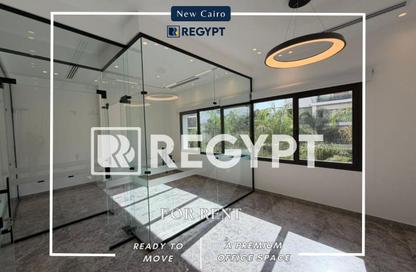 Office Space - Studio - 1 Bathroom for rent in V90 - North Teseen St. - The 5th Settlement - New Cairo City - Cairo
