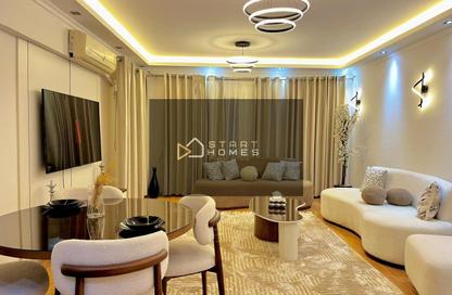 Apartment - 2 Bedrooms - 1 Bathroom for rent in El Rehab Extension - Al Rehab - New Cairo City - Cairo