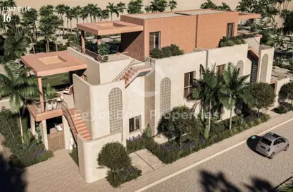 شاليه - 2 غرف نوم - 2 حمامات للبيع في رملة ليك سايد - قسم الضبعة - الساحل الشمالي