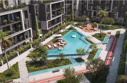 Apartment - 1 Bedroom - 1 Bathroom for sale in Green Revolution - Sheikh Zayed Compounds - Sheikh Zayed City - Giza