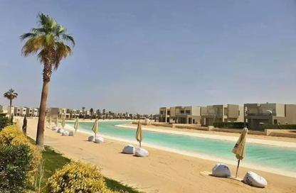 منزل مزدوج - 3 غرف نوم - 3 حمامات للبيع في ازها الساحل الشمالي - راس الحكمة - الساحل الشمالي