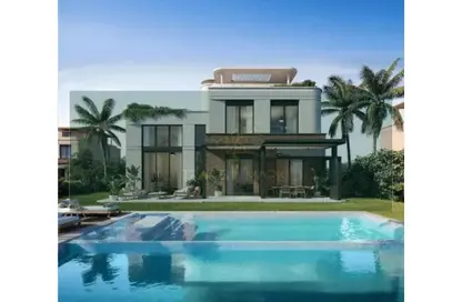 Villa - 5 Bedrooms - 4 Bathrooms for sale in Crescent Walk - 5th Settlement Compounds - The 5th Settlement - New Cairo City - Cairo