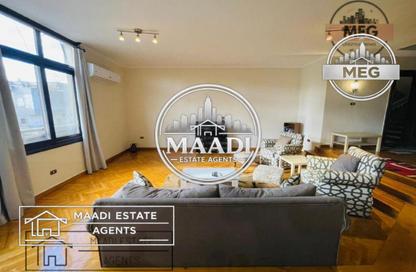 Apartment - 3 - 2 for rent in Sarayat Al Maadi - Hay El Maadi - Cairo
