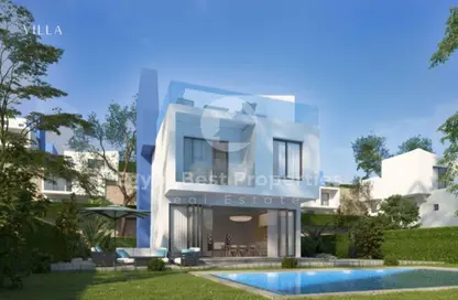 Villa - 4 Bedrooms - 4 Bathrooms for sale in IL Monte Galala - Al Ain Al Sokhna - Suez