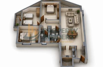 Apartment - 3 - 2 for sale in Lebanon St. - Mohandessin - Giza Apartment - 3 - 2 for sale in Lebanon St. - Mohandessin - Giza
