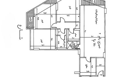شقة - 3 غرف نوم - 2 حمامات للبيع في شارع لبنان - المهندسين - الجيزة