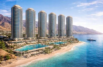 Hotel Apartment - 1 Bedroom - 1 Bathroom for sale in IL Monte Galala - Al Ain Al Sokhna - Suez