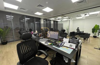 Office Space - Studio - 2 Bathrooms for rent in Cairo Festival City - North Investors Area - New Cairo City - Cairo
