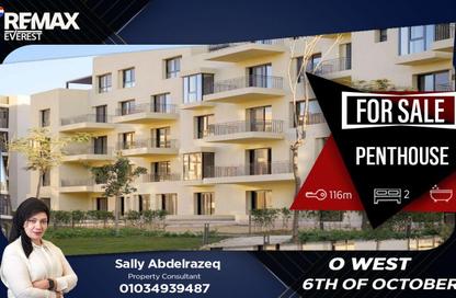 Penthouse - 2 Bedrooms - 2 Bathrooms for sale in O West - 6 October Compounds - 6 October City - Giza