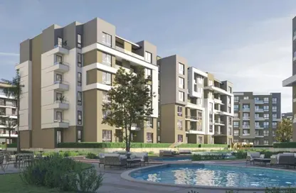 Apartment - 2 Bedrooms - 2 Bathrooms for sale in Al Nawadi St - Hadayek October - 6 October City - Giza