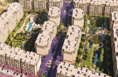 Apartment - 2 Bedrooms - 2 Bathrooms for sale in BETA Residence - Hadayek October - 6 October City - Giza