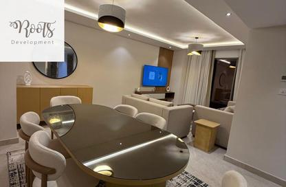 Apartment - 2 Bedrooms - 2 Bathrooms for rent in Park Side Residence - Zed Towers - Sheikh Zayed Compounds - Sheikh Zayed City - Giza