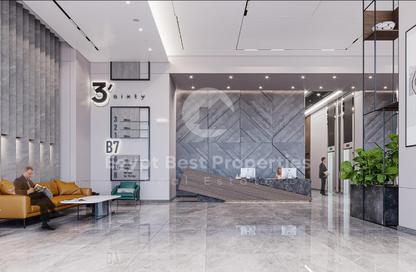 Office Space - Studio - 1 Bathroom for rent in Three Sixty - 5th Settlement Compounds - The 5th Settlement - New Cairo City - Cairo