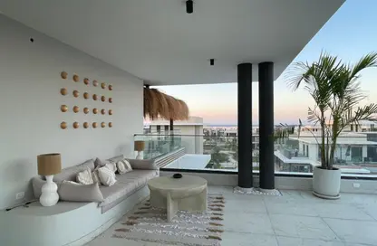 (بنتهاوس  (روف - 4 غرف نوم - 4 حمامات للايجار في الماظه باي - قسم مرسي مطروح - الساحل الشمالي