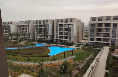 شقة - 3 غرف نوم - 3 حمامات للايجار في مون ريزيدنس - فيفث سكوير - التجمع الخامس - مدينة القاهرة الجديدة - القاهرة