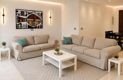 Apartment - 1 Bedroom - 1 Bathroom for rent in Palm Hills Village Gate - South Investors Area - New Cairo City - Cairo