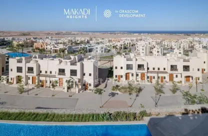 Chalet - 2 Bedrooms - 2 Bathrooms for sale in Makadi Heights - Makadi Orascom Resort - Makadi - Hurghada - Red Sea