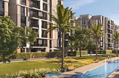 Apartment - 2 Bedrooms - 2 Bathrooms for sale in Swan Lake Residence - 5th Settlement Compounds - The 5th Settlement - New Cairo City - Cairo