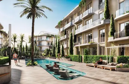 Apartment - Studio - 1 Bathroom for sale in Green Revolution - Sheikh Zayed Compounds - Sheikh Zayed City - Giza