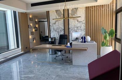 Office Space - Studio - 2 for rent in Waterway East - The 5th Settlement - New Cairo City - Cairo