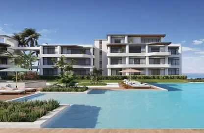 Chalet - 2 Bedrooms - 3 Bathrooms for sale in June - Ras Al Hekma - North Coast