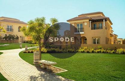 Townhouse - 4 Bedrooms - 4 Bathrooms for sale in Garden Residence - Hyde Park - New Cairo City - Cairo
