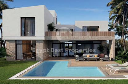 Villa - 4 Bedrooms - 5 Bathrooms for sale in Beit Al Bahr - Sidi Heneish - North Coast Villa - 4 Bedrooms - 5 Bathrooms for sale in Beit Al Bahr - Sidi Heneish - North Coast