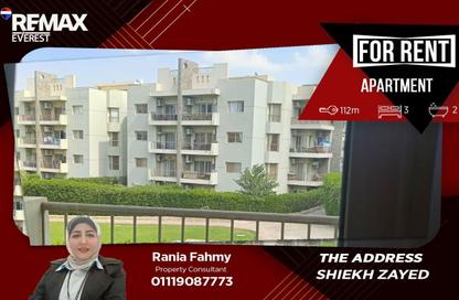 Apartment - 3 Bedrooms - 2 Bathrooms for rent in Zayed 2000 - 4th District - Sheikh Zayed City - Giza
