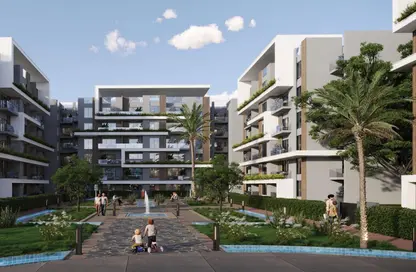 Apartment - 3 Bedrooms - 2 Bathrooms for sale in Jiran Residence - Hadayek October - 6 October City - Giza