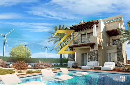 Villa - 4 Bedrooms - 4 Bathrooms for sale in Blue Blue - Al Ain Al Sokhna - Suez