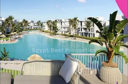 شاليه - 3 غرف نوم - 3 حمامات للبيع في ازها الساحل الشمالي - راس الحكمة - الساحل الشمالي