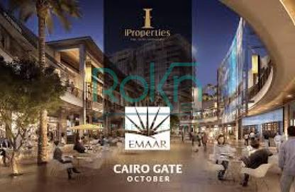 Office Space - Studio - 1 Bathroom for sale in Eden - Cairo Gate - Sheikh Zayed Compounds - Sheikh Zayed City - Giza