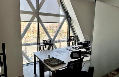 Office Space - Studio - 2 Bathrooms for rent in New Cairo Centre - North Teseen St. - The 5th Settlement - New Cairo City - Cairo