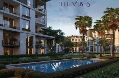 Apartment - 4 Bedrooms - 2 Bathrooms for sale in Tesla Residence - Al Wahat Road - 6 October City - Giza