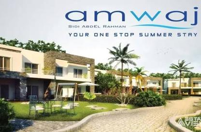 Chalet - 2 Bedrooms - 2 Bathrooms for sale in Amwaj - Sidi Abdel Rahman - North Coast Chalet - 2 Bedrooms - 2 Bathrooms for sale in Amwaj - Sidi Abdel Rahman - North Coast