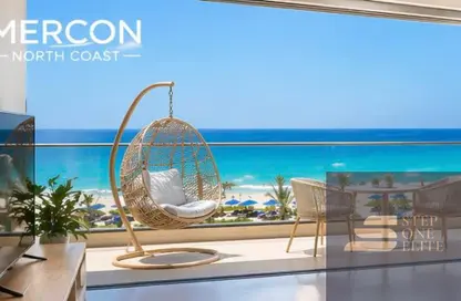 شاليه - 2 غرف نوم - 1 حمام للبيع في مارينا 5 - مارينا - العلمين - الساحل الشمالي