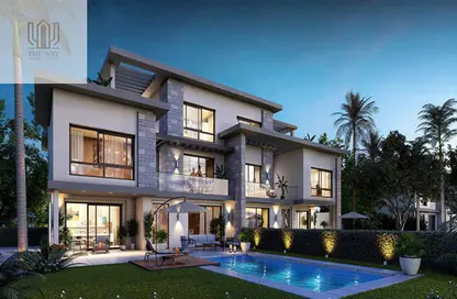 Villa - 6 Bedrooms - 6 Bathrooms for sale in Swan Lake West - 6 October Compounds - 6 October City - Giza