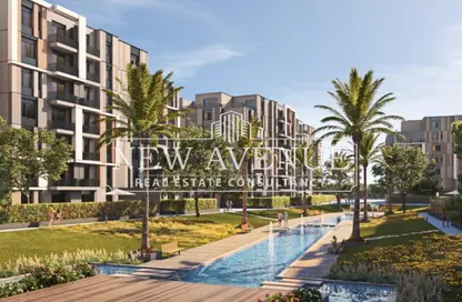 Apartment - 2 Bedrooms - 2 Bathrooms for sale in Swan Lake Residence - 5th Settlement Compounds - The 5th Settlement - New Cairo City - Cairo