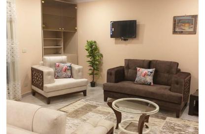 Apartment - 2 Bedrooms - 2 Bathrooms for rent in American University Housing District - 5th Settlement Compounds - The 5th Settlement - New Cairo City - Cairo