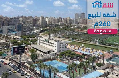 شقة - 3 غرف نوم - 3 حمامات للبيع في كوبرى 14 مايو - سموحة - حي شرق - الاسكندرية