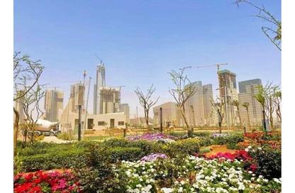 Office Space - Studio - 1 Bathroom for sale in Audaz Mall - Financial District - New Capital City - Cairo