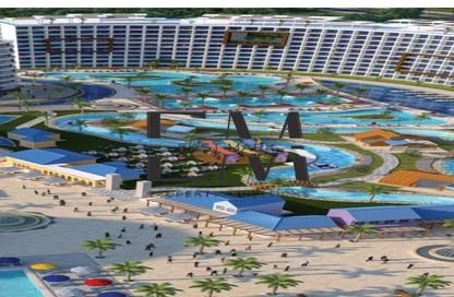 Chalet - 1 Bedroom - 1 Bathroom for sale in Golf Porto Marina - Al Alamein - North Coast Chalet - 1 Bedroom - 1 Bathroom for sale in Golf Porto Marina - Al Alamein - North Coast