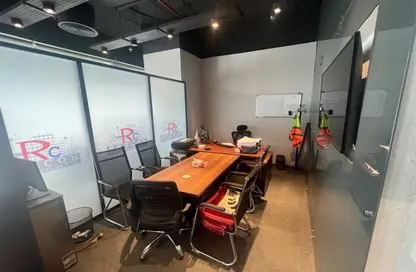 Office Space - 3 Bedrooms - 1 Bathroom for rent in Bank Center Street - South Teseen St. - The 5th Settlement - New Cairo City - Cairo