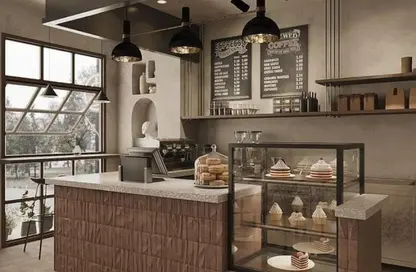 Cafeteria - Studio - 2 Bathrooms for rent in South Teseen St. - The 5th Settlement - New Cairo City - Cairo