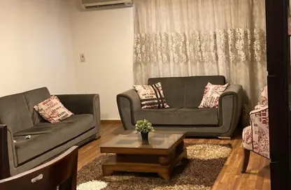 Apartment - 2 Bedrooms - 1 Bathroom for rent in El Rehab Extension - Al Rehab - New Cairo City - Cairo