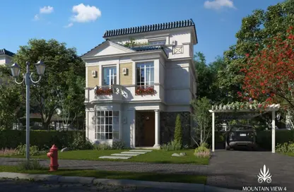 فيلا - 4 غرف نوم - 4 حمامات للبيع في نيو جيزة - طريق مصر اسكندرية الصحراوي - مدينة 6 أكتوبر - الجيزة