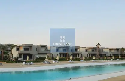 منزل مزدوج - 4 غرف نوم - 3 حمامات للبيع في أزهى - العين السخنة - السويس