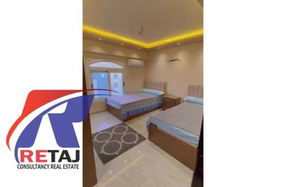 شقة - 3 غرف نوم - 2 حمامات للايجار في محور مصطفي كامل - التجمع الاول - مدينة القاهرة الجديدة - القاهرة