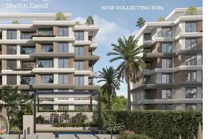 شقة - 3 غرف نوم - 3 حمامات للبيع في كوي - كمبوندات الشيخ زايد - الشيخ زايد - الجيزة