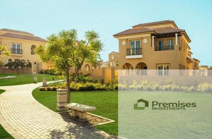 Villa - 5 Bedrooms - 6 Bathrooms for sale in Garden Residence - Hyde Park - New Cairo City - Cairo